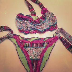 Bandeau style bikini